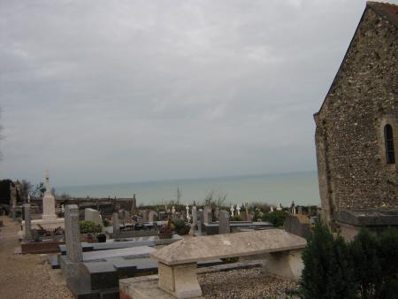 cimetière marin de Varengeville sur mer.