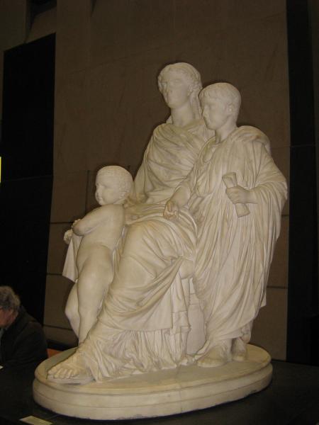 Statue de marbre 