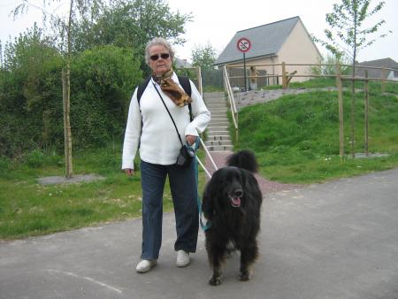 en rando, Mme Lapompadour de la France profonde( Ugane) et sa maîtresse