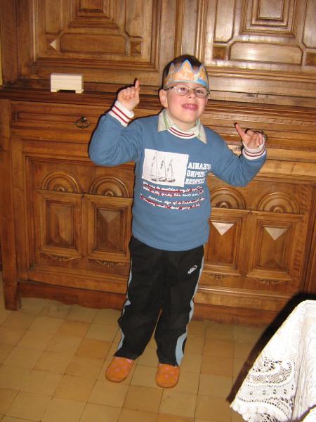ils ont fêté les rois, car demain , Florian s'en va.. ouf ! pour Mamiemyope