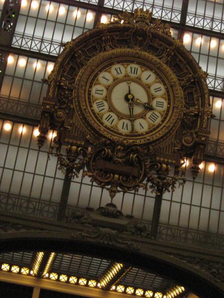 nous avons joint à la visite de la Tante, un petit tour au musé Orsay...  ben voyons....