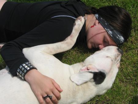 Morgane et Voxane..... à la sieste..