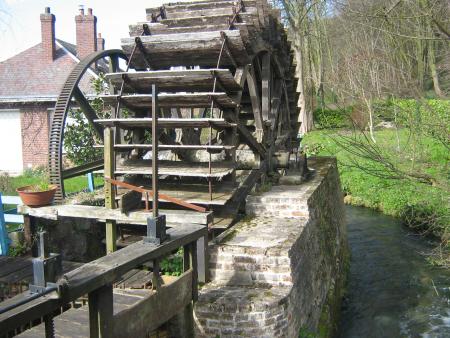restauré, ce moulin qui était à l'abandon.