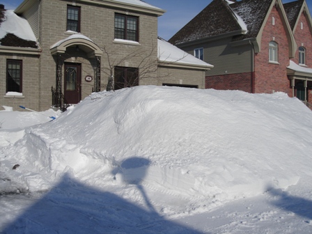 le Canada sous la neige, Rubis pps, m'a envoyé cela ce matin, non! non! elle n'est pas dessous, ne cours pas Ugane pour la sauver