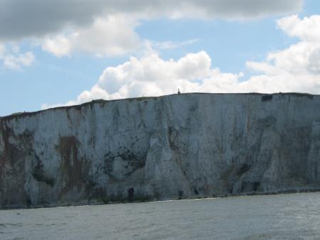 les dernières falaises de la Normandie.