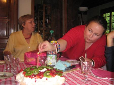 le gâteau, tant attendu!!! fait par Camille