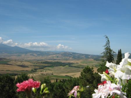 paysage de Toscane   en 06.07