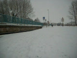 Vid�o toujours sous la neige.... et gros flocons